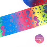 Under the sea seahorse Glitter Grosgrain Ribbon 3'' - Eliza Henri