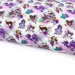 Welcome to Fairyland Lux Premium Canvas Bow Fabrics - Eliza Henri