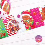 Gingerbread Stripe Grosgrain Ribbon 1'', 2'' or 3'' - Eliza Henri