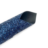 It’s all Navy Lux Premium Chunky Glitter Fabric - Eliza Henri
