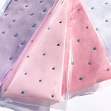 Diamonte Plain Colour Grosgrain Ribbons 3''