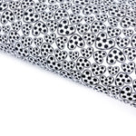 Football Hearts Lux Premium Printed Bow Fabric - Eliza Henri
