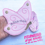 Make your own Bow Holder- DIY Butterfly Bow Holder Felties - Eliza Henri