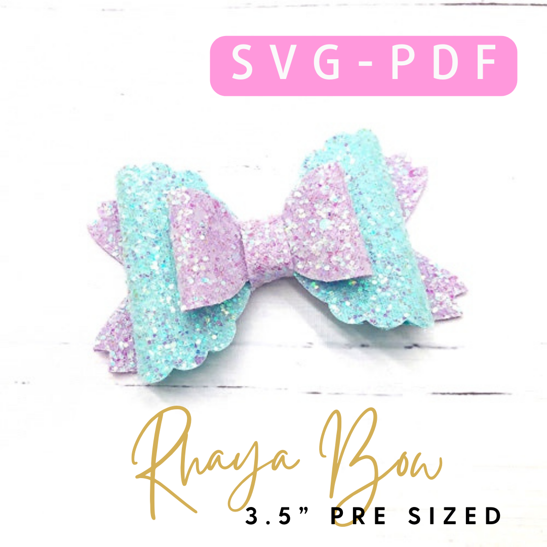 EH Exclusive Rhaya Bow 3.5'' SVG - Eliza Henri