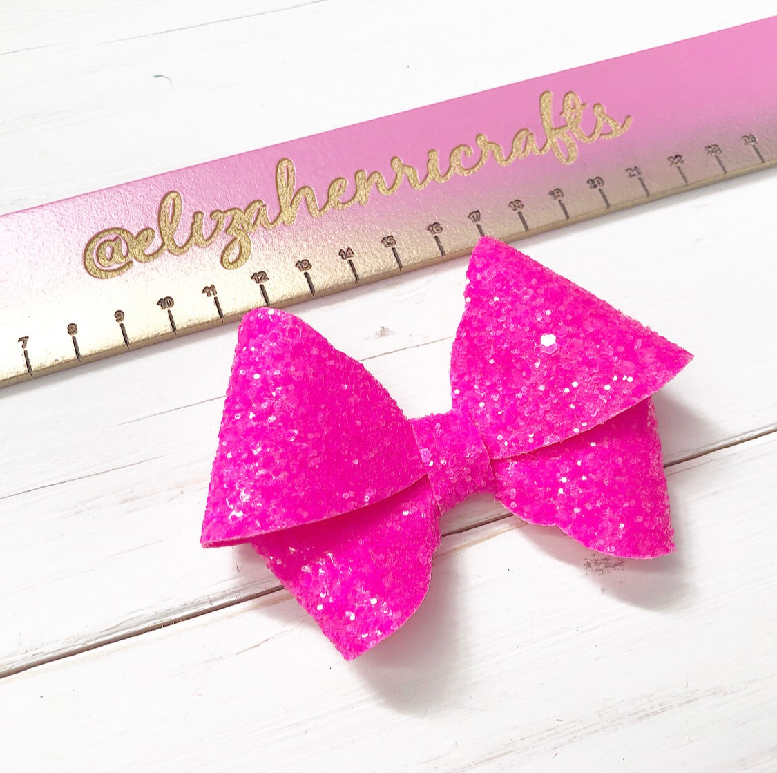 New Size- Flutter Fancy Hair Bow- 5” Template - Eliza Henri