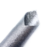 Double Sided Silver Fine Core Glitter Fabric - Eliza Henri