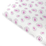 Bunny Paws Large Premium Faux Leather Fabric Sheets - Eliza Henri