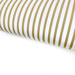 Gold Stripes Lux Premium Printed Bow Fabric - Eliza Henri