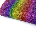 Perfect Rainbow Lux Premium Chunky Glitter Fabric - Eliza Henri