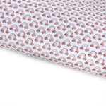 Mini Pretty Little Floral Rainbow Lux Premium Printed Bow Fabric - Eliza Henri