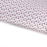 Mini Pretty Little Floral Rainbow Lux Premium Printed Bow Fabric - Eliza Henri