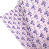Purple Mermaid Anna Premium Faux Leather Fabric Sheets - Eliza Henri