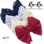 Ra-Ra Ruffles Stretch Fabric - Eliza Henri