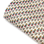 Lil Bro Comic Retro Premium Faux Leather Fabric Sheets - Eliza Henri