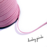Plain Soft Faux Suede Cord - Eliza Henri
