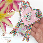 EH Heart Birthday Badge Template for handcutting - Eliza Henri