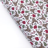 Mr Reindeer Lux Premium Canvas Bow Fabrics