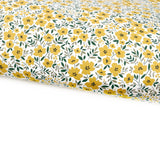 Honey Meadow Floral Lux Premium Printed Bow Fabric