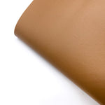 Caramel Latte Brown Premium Faux Leather Fabric Sheets - Eliza Henri