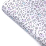 Cute Boo Premium Faux Leather Fabric Sheets - Eliza Henri