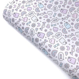 Cute Boo Premium Faux Leather Fabric Sheets - Eliza Henri