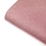 Pretty Pink Denim Premium Faux Leather Fabric Sheets - Eliza Henri