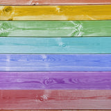Crayon Rainbow Wood Canvas Photography Background