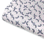 Scattered Magical Rainbows Premium Faux Leather Fabric Sheets - Eliza Henri