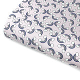 Scattered Magical Rainbows Premium Faux Leather Fabric Sheets - Eliza Henri