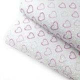 Sweetheart Lux Premium Chunky Glitter Fabric - Eliza Henri