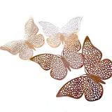 Metallic 3D Cut-out Butterfly Embellishments - Eliza Henri
