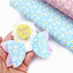 Exclusive Daddy's Girl Daisy Fluffy Flower Pop Up Bow Centre Felties - Eliza Henri