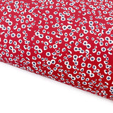 Red Ditsy Florals Lux Premium Printed Bow Fabric - Eliza Henri