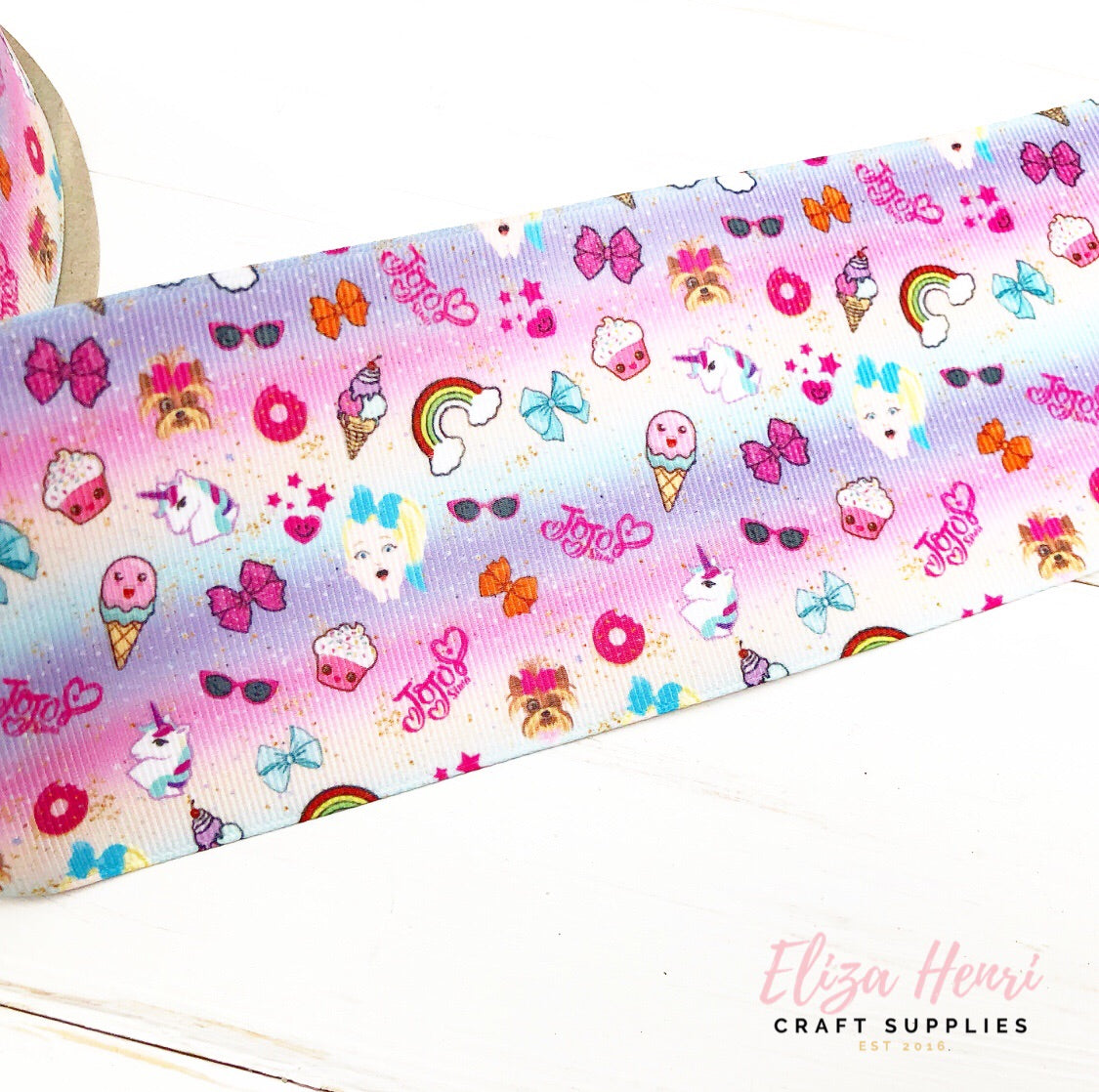 Jojo Bows Grosgrain Ribbon 2'' or 3'' - Eliza Henri