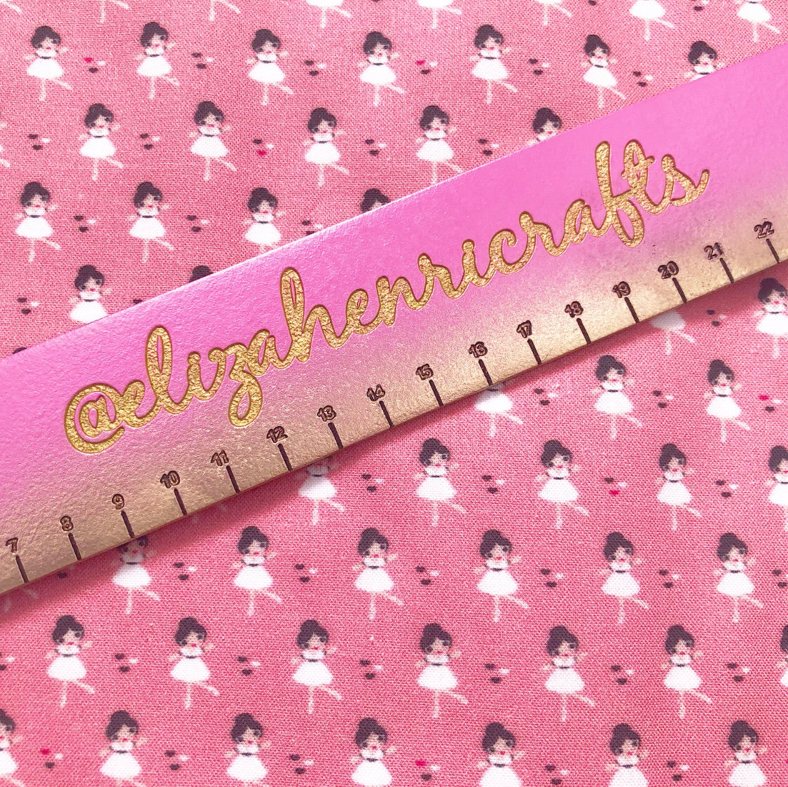 Little Ballet Girl Artisan Fabric Felt - Eliza Henri