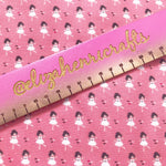 Little Ballet Girl Artisan Fabric Felt - Eliza Henri