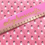 Little Ballet Girl Artisan Fabric Felt - Eliza Henri