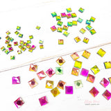 Rainbow Iridescent Hot fix Crystal Rhinestones Embellishment - Eliza Henri