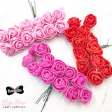 Mini Foam Roses- Bundles of 12 - Eliza Henri