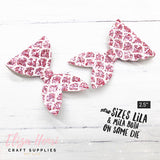 Mila & Lila the Mermaid -Official Templates- NEW SIZE 2.5'' - Eliza Henri